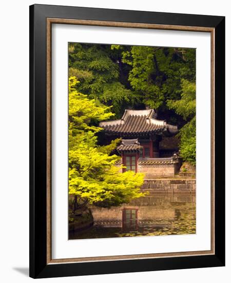 Huwon Gardens, Changdeokgung Palace, Seoul, South Korea-Ellen Clark-Framed Photographic Print