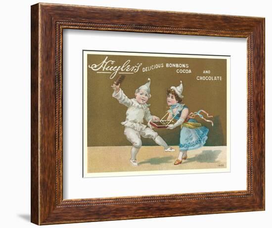 Huyler's Bonbons-null-Framed Art Print