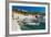 Hvar Harbour and Fortica (Spanish Fortress)-Matthew Williams-Ellis-Framed Photographic Print