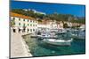 Hvar Harbour and Fortica (Spanish Fortress)-Matthew Williams-Ellis-Mounted Photographic Print