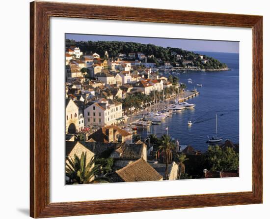 Hvar, Hvar Island, Croatia-Peter Adams-Framed Photographic Print