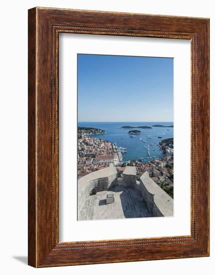 Hvar Town & Harbor-Rob Tilley-Framed Photographic Print