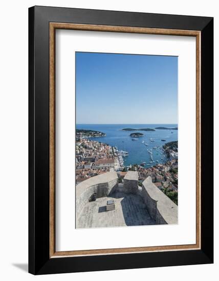 Hvar Town & Harbor-Rob Tilley-Framed Photographic Print