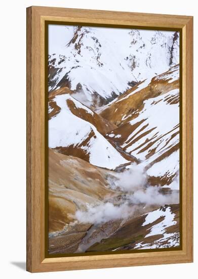 Hveradalir Geothermal Area, Iceland, Polar Regions-Michael-Framed Premier Image Canvas