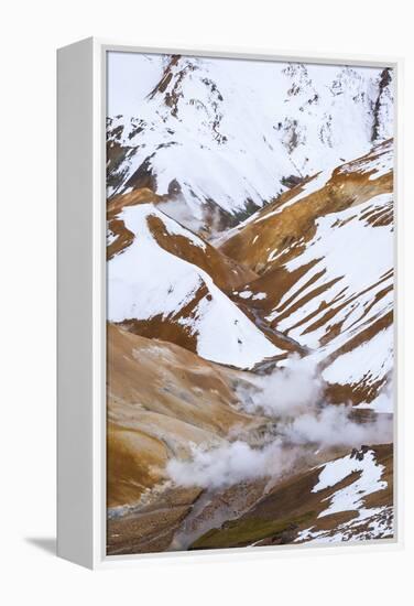 Hveradalir Geothermal Area, Iceland, Polar Regions-Michael-Framed Premier Image Canvas