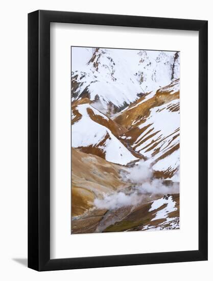 Hveradalir Geothermal Area, Iceland, Polar Regions-Michael-Framed Photographic Print
