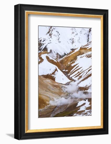 Hveradalir Geothermal Area, Iceland, Polar Regions-Michael-Framed Photographic Print