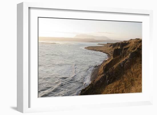 Hvitserkur Area, Hunafjšrdur, Hunafloi, Vatnsnes Peninsula, North Iceland-Julia Wellner-Framed Photographic Print