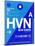 HVN New Haven Luggage Tag II-NaxArt-Mounted Art Print