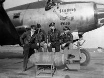 WWII Europe England U.S. Air Force Pilot Crews-HWC-Photographic Print