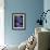 Hyacinth 2-Magda Indigo-Framed Photographic Print displayed on a wall