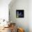 Hyacinth 3-Magda Indigo-Framed Stretched Canvas displayed on a wall