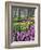 Hyacinth and tulip flowers, Keukenhof Gardens, Lisse, Netherlands-Adam Jones-Framed Photographic Print