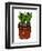 Hyacinth in a pot' 2012 monoprint/digital-Sarah Thompson-Engels-Framed Giclee Print