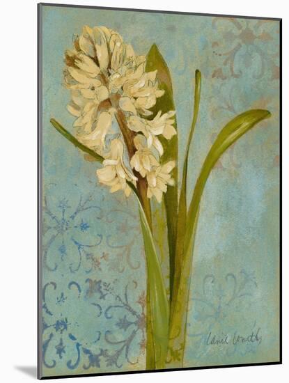 Hyacinth on Teal I-Lanie Loreth-Mounted Art Print