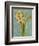 Hyacinth on Teal I-Lanie Loreth-Framed Premium Giclee Print