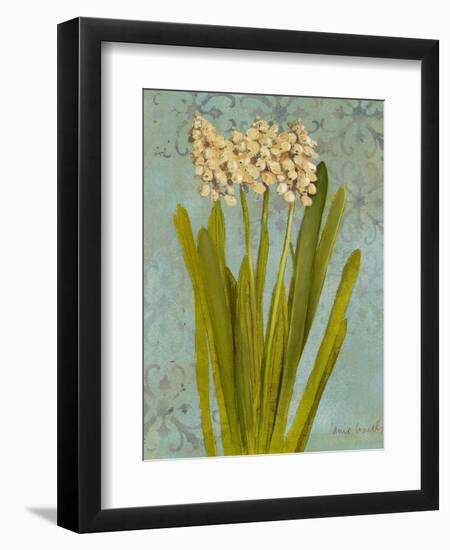 Hyacinth on Teal II-Lanie Loreth-Framed Premium Giclee Print