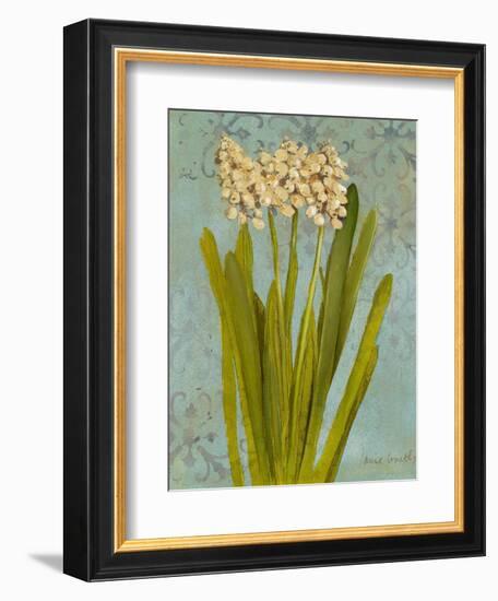 Hyacinth on Teal II-Lanie Loreth-Framed Premium Giclee Print