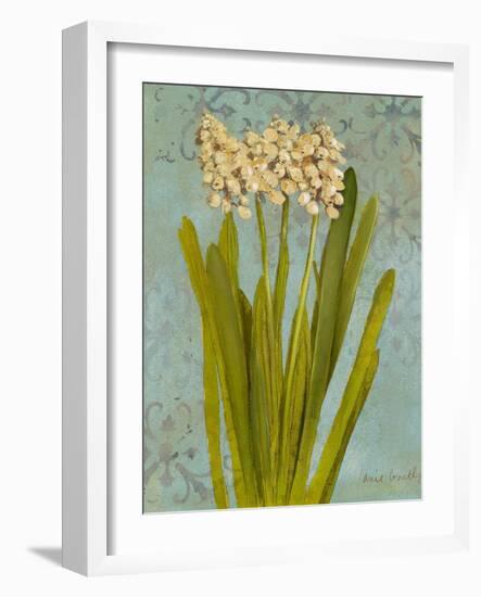 Hyacinth on Teal II-Lanie Loreth-Framed Premium Giclee Print