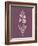 Hyacinth Purple Flower-Jasmine Woods-Framed Art Print