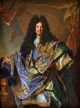 Louis XIV, King of France (1638-171), 1701-Hyacinthe François Honoré Rigaud-Giclee Print