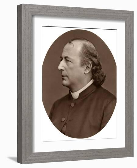 Hyacinthe Loyson (Pere Hyacinth), French Catholic Priest, 1876-Lock & Whitfield-Framed Photographic Print