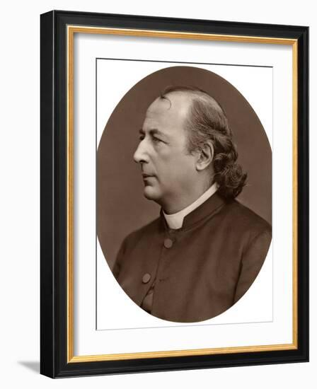 Hyacinthe Loyson (Pere Hyacinth), French Catholic Priest, 1876-Lock & Whitfield-Framed Photographic Print