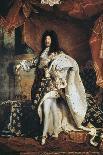 Portrait of Louis XIV (1638-1715)-Hyacinthe Rigaud-Giclee Print