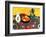 Hyazinthenteppich Still Life-Auguste Macke-Framed Art Print