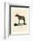 Hybridd Zebra-null-Framed Giclee Print