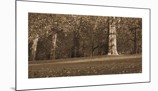 Hyde Park Afternoon II-Boyce Watt-Mounted Giclee Print