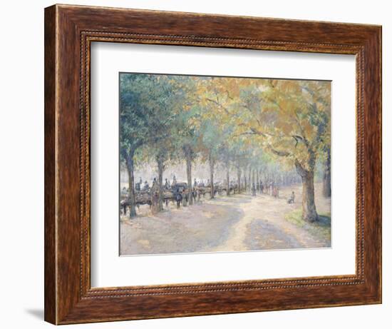 Hyde Park, London, 1890-Camille Pissarro-Framed Giclee Print