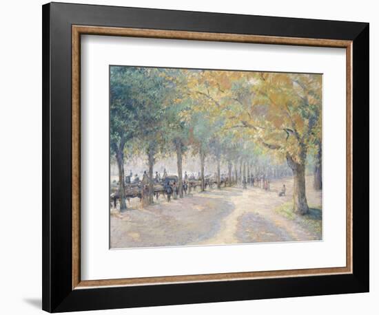 Hyde Park, London, 1890-Camille Pissarro-Framed Giclee Print