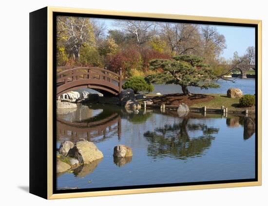 Hyde Park Neighborhood, Osaka Japanese Garden in Jackson Park, Chicago, Illinois, Usa-Alan Klehr-Framed Premier Image Canvas