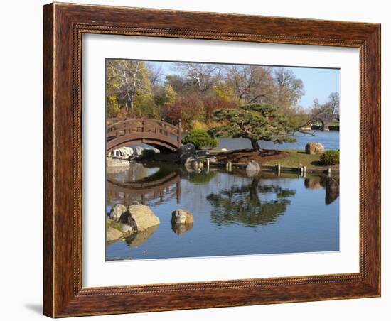 Hyde Park Neighborhood, Osaka Japanese Garden in Jackson Park, Chicago, Illinois, Usa-Alan Klehr-Framed Photographic Print