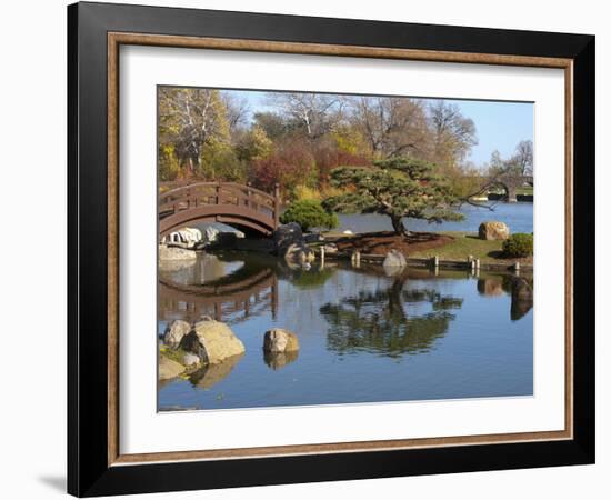 Hyde Park Neighborhood, Osaka Japanese Garden in Jackson Park, Chicago, Illinois, Usa-Alan Klehr-Framed Photographic Print