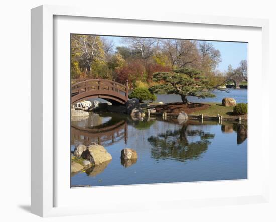 Hyde Park Neighborhood, Osaka Japanese Garden in Jackson Park, Chicago, Illinois, Usa-Alan Klehr-Framed Photographic Print