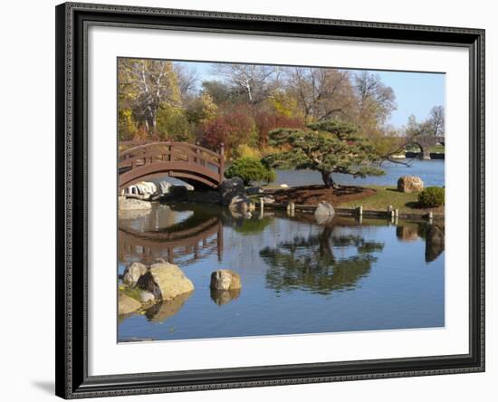 Hyde Park Neighborhood, Osaka Japanese Garden in Jackson Park, Chicago, Illinois, Usa-Alan Klehr-Framed Photographic Print