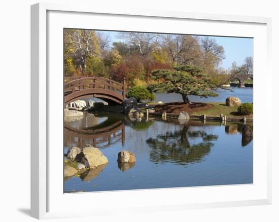 Hyde Park Neighborhood, Osaka Japanese Garden in Jackson Park, Chicago, Illinois, Usa-Alan Klehr-Framed Photographic Print