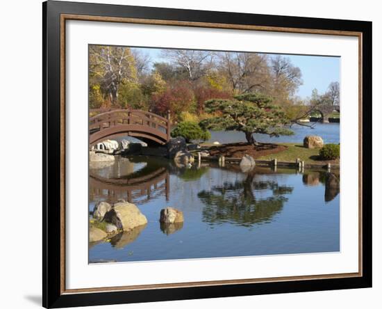 Hyde Park Neighborhood, Osaka Japanese Garden in Jackson Park, Chicago, Illinois, Usa-Alan Klehr-Framed Photographic Print