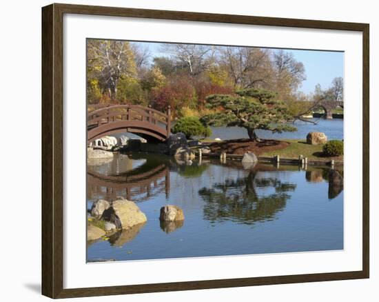 Hyde Park Neighborhood, Osaka Japanese Garden in Jackson Park, Chicago, Illinois, Usa-Alan Klehr-Framed Photographic Print