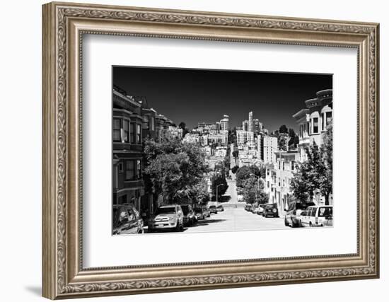 Hyde Street - Downtown - San Francisco - Californie - United States-Philippe Hugonnard-Framed Photographic Print