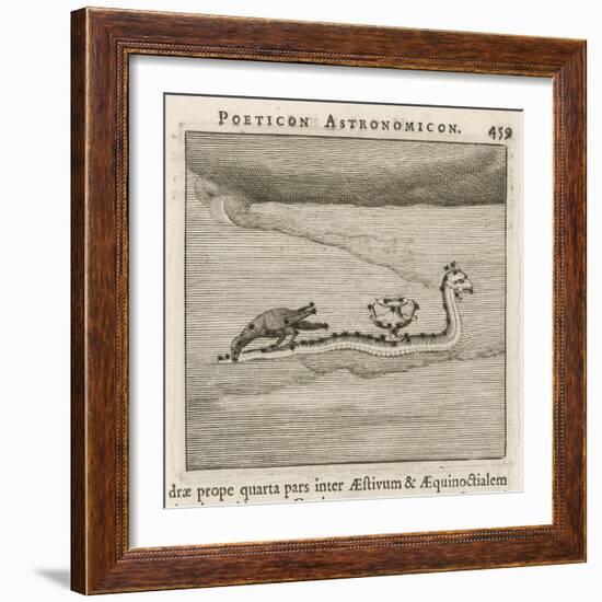 Hydra a Fearsome Monster-Gaius Julius Hyginus-Framed Art Print