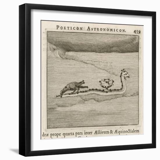 Hydra a Fearsome Monster-Gaius Julius Hyginus-Framed Art Print