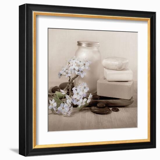 Hydrangea and Soap-Julie Greenwood-Framed Art Print