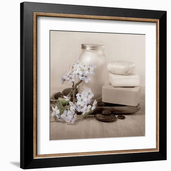 Hydrangea and Soap-Julie Greenwood-Framed Art Print