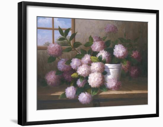 Hydrangea Blossoms l-Welby-Framed Art Print