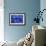 Hydrangea Blues I-Rita Crane-Framed Photographic Print displayed on a wall