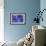 Hydrangea Blues III-Rita Crane-Framed Photographic Print displayed on a wall