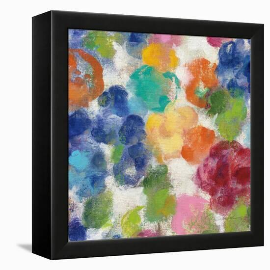 Hydrangea Bouquet I Square II-Silvia Vassileva-Framed Stretched Canvas